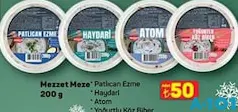 MAZZET MEZE ÇEŞİTLERİ 200 G fiyat ve kampanya bilgisi
